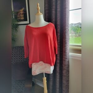 CAbi Dolman Crop Sweater